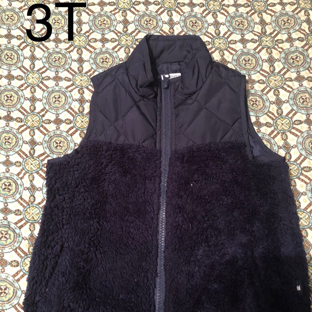 Toddler navy vest